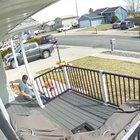 Kid gets hit by a car while dad isn’t watching