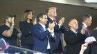 Trump gets booed by the crowd when he's introduced at the World Series