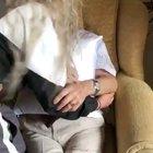 A caregiver at Thistleton Lodge had noticed 94 years old Ken had been sleeping with the picture of his late wife Ada, So she is surprised him... ❤❤