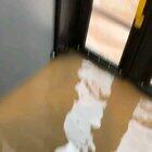 Flooded bus in Staten island