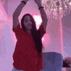 Giving us a show on IG Live (GFY)